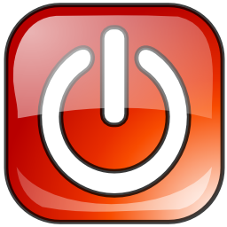 Ansicht des Button "Abmelden" / "Beenden"